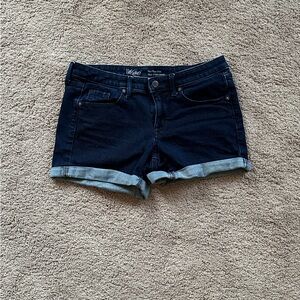 Mossimo Supply Co. Navy Jean Shorts